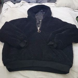 Poster Girl Oversized Fuzzy Hoodie